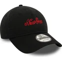gorra-curva-negra-ajustable-9twenty-heritage-script-de-new-era