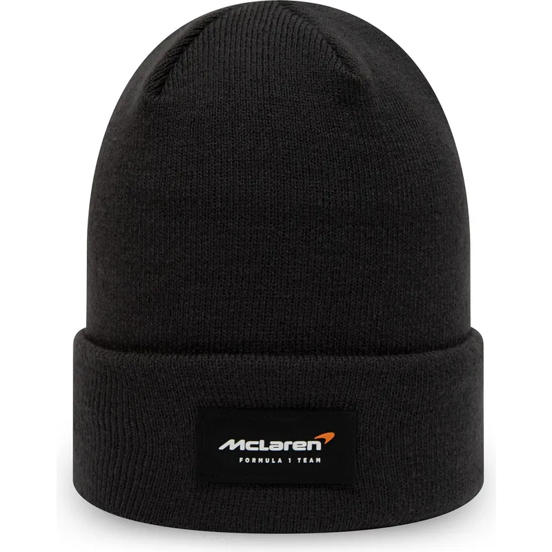 mutsen-zwart-essential-cuff-knit-van-mclaren-racing-formula-1-van-new-era