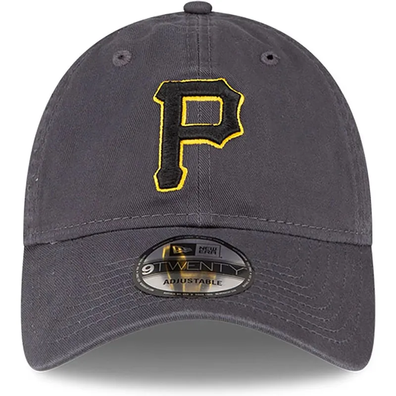 petten-gebogen-grijs-verstelbaar-9twenty-core-classic-van-pittsburgh-pirates-mlb-van-new-era petten-gebogen-grijs-verstelbaar-9twenty-core-classic-van-pittsburgh-pirates-mlb-van-new-era