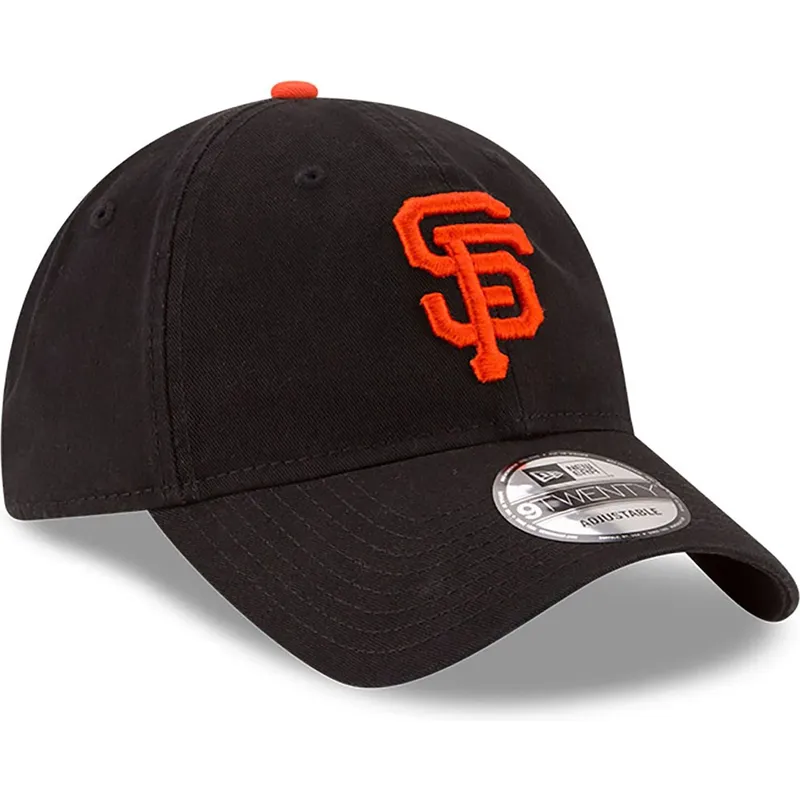 sort-justerbar-buet-kasket-9twenty-core-classic-fra-san-francisco-giants-mlb-fra-new-era