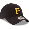 casquette-courbee-noire-ajustable-9twenty-core-classic-pittsburgh-pirates-mlb-new-era