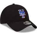 cappello-curvo-nero-regolabile-9twenty-core-classic-dei-new-york-mets-mlb-di-new-era