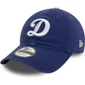 justerbar-bla-buet-kasket-9twenty-core-classic-fra-los-angeles-dodgers-mlb-fra-new-era