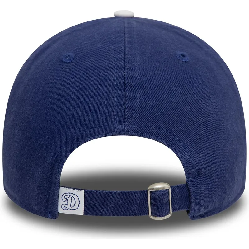 petten-gebogen-blauw-verstelbaar-9twenty-core-classic-van-los-angeles-dodgers-mlb-van-new-era