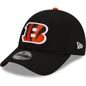 casquette-courbee-noire-ajustable-9forty-the-league-cincinnati-bengals-nfl-new-era