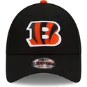 casquette-courbee-noire-ajustable-9forty-the-league-cincinnati-bengals-nfl-new-era