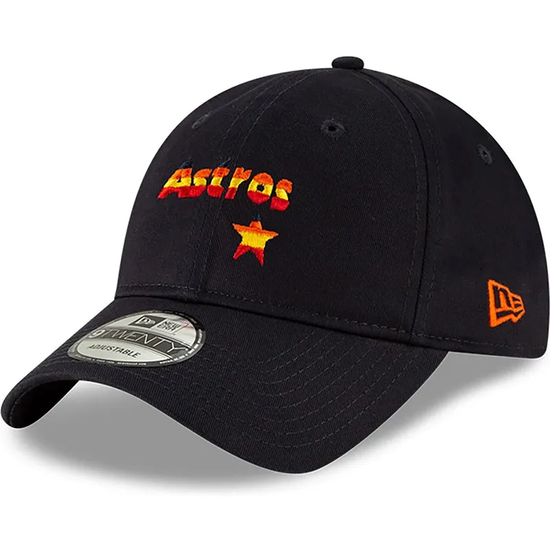 justerbar-marinebla-buet-kasket-9twenty-core-classic-fra-houston-astros-mlb-fra-new-era