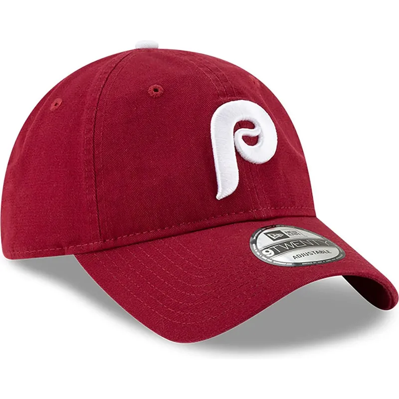 ciemnoczerwona-regulowana-czapka-z-zakrzywionym-daszkiem-9twenty-core-classic-philadelphia-phillies-mlb-new-era