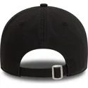 sort-justerbar-9twenty-washed-kasket-med-buet-skygge-fra-los-angeles-dodgers-mlb-fra-new-era