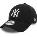 czarna-zakrzywiona-regulowana-czapka-9twenty-washed-new-york-yankees-mlb-od-new-era