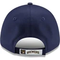 cappellino-visiera-curva-blu-marino-regolabile-9forty-the-league-di-milwaukee-brewers-mlb-di-new-era
