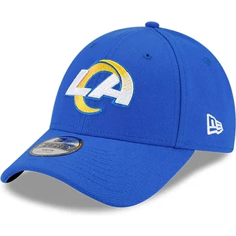 Cap gebogen blue adjustable strap voor kinderen 9FORTY The League van Los Angeles Rams NFL van New Era