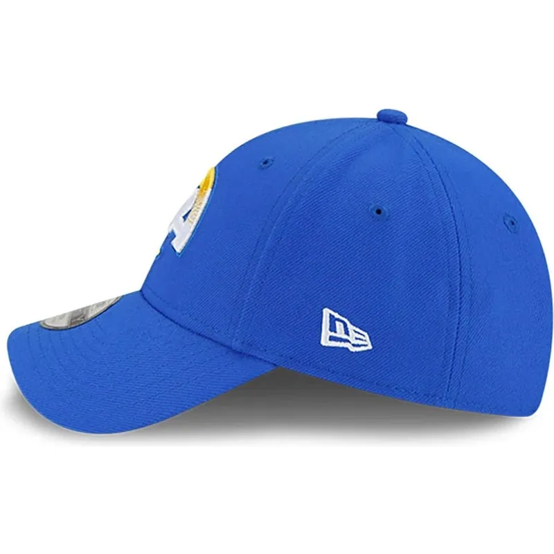 justerbar-bla-buet-kasket-til-born-9forty-the-league-fra-los-angeles-rams-nfl-fra-new-era