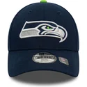 petten-gebogen-marineblauw-verstelbaar-voor-kinderen-9forty-the-league-van-seattle-seahawks-nfl-van-new-era