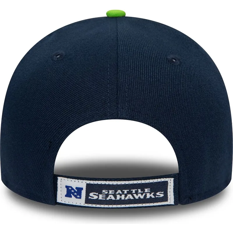 cappellino-curvo-blu-marino-regolabile-per-bambino-9forty-the-league-dei-seattle-seahawks-nfl-di-new-era