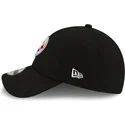 schwarze-gebogene-verstellbare-kinderkappe-9forty-the-league-der-pittsburgh-steelers-nfl-von-new-era