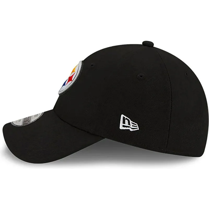 svart-justerbar-bojd-keps-for-barn-9forty-the-league-fran-pittsburgh-steelers-nfl-av-new-era
