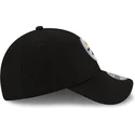 petten-gebogen-zwart-verstelbare-band-voor-kinderen-9forty-the-league-van-pittsburgh-steelers-nfl-van-new-era