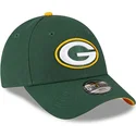 gron-justerbar-buet-kasket-til-born-9forty-the-league-fra-green-bay-packers-nfl-fra-new-era