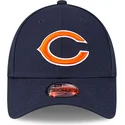 petten-gebogen-marineblauw-verstelbare-band-voor-kinderen-9forty-the-league-van-chicago-bears-nfl-van-new-era