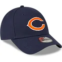 verstellbare-9forty-the-league-kinderkappe-in-marineblau-der-chicago-bears-nfl-von-new-era