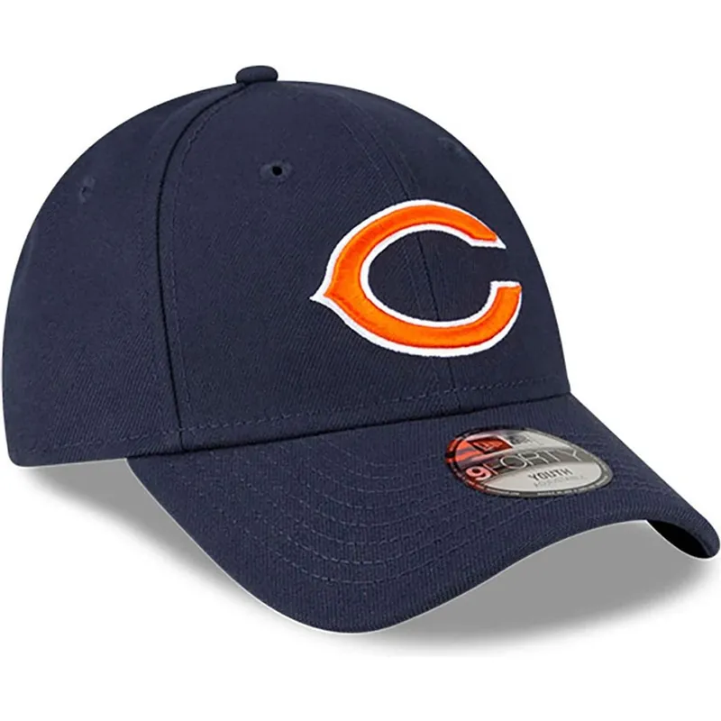 marinbla-bojd-justerbar-keps-for-barn-9forty-the-league-fran-chicago-bears-nfl-av-new-era