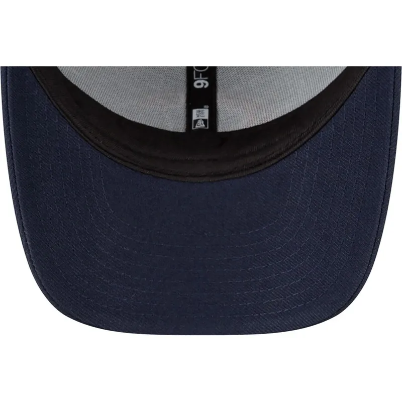 marineblaue-gebogene-verstellbare-kappe-fur-kinder-9forty-the-league-chicago-bears-nfl-von-new-era