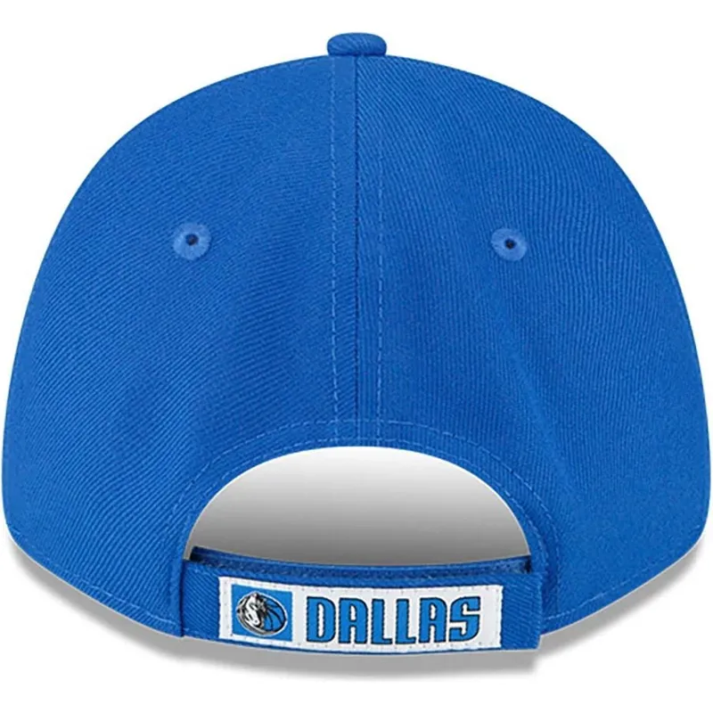 petten-gebogen-blauw-verstelbare-band-9forty-the-league-van-dallas-mavericks-nba-van-new-era
