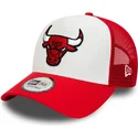 new-era-chicago-bulls-nba-a-frame-team-colour-hvid-og-rod-trucker-cap