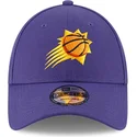 cappellino-con-visiera-curva-viola-regolabile-9forty-the-league-dei-phoenix-suns-nba-di-new-era