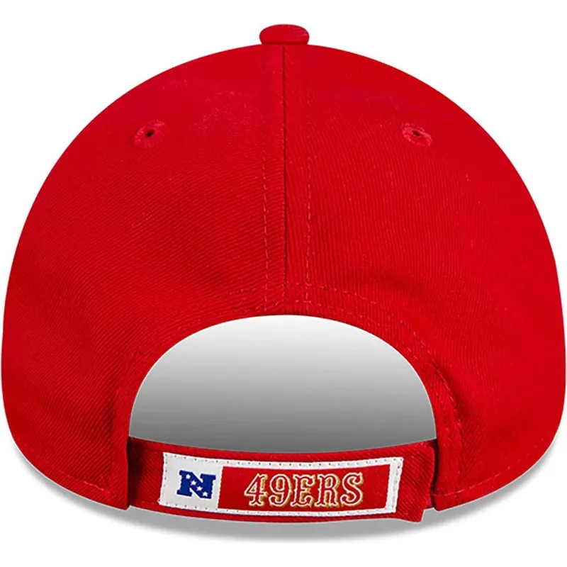 petten-gebogen-rood-verstelbaar-9forty-the-league-team-colour-van-san-francisco-49ers-nfl-van-new-era petten-gebogen-rood-verstelbaar-9forty-the-league-team-colour-van-san-francisco-49ers-nfl-van-new-era