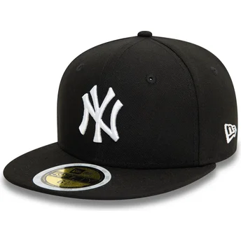 Czarna dopasowana czapka dziecięca z daszkiem 59FIFTY New York Yankees MLB od New Era