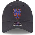 gorra-curva-gris-ajustable-9twenty-core-classic-de-new-york-mets-mlb-de-new-era