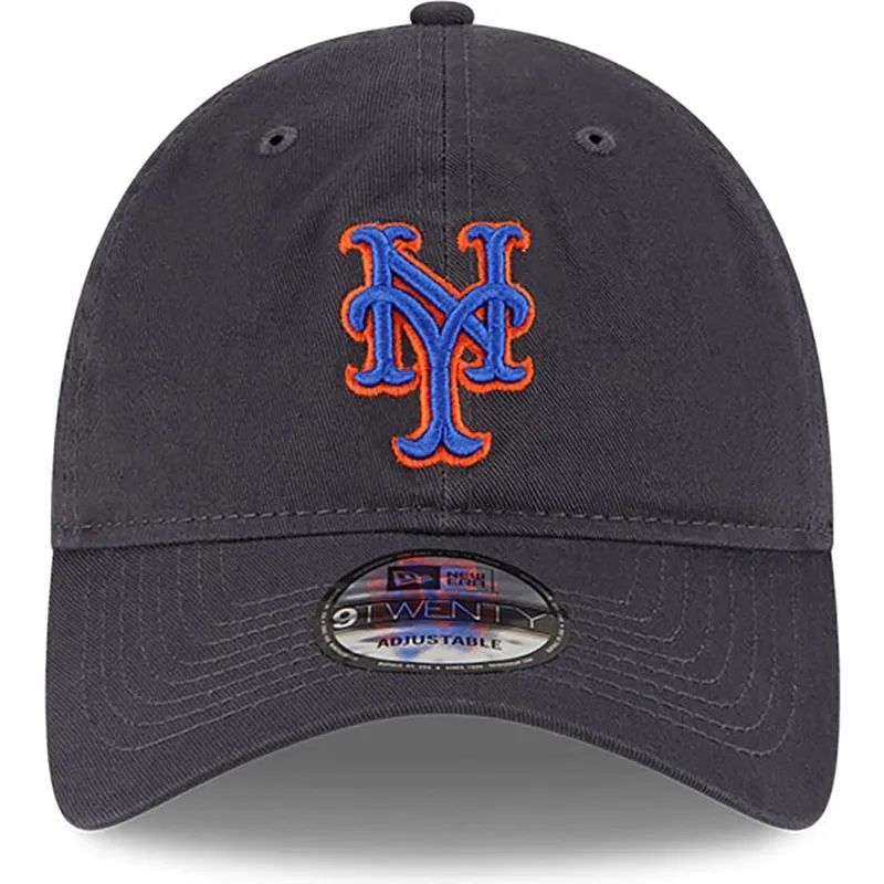 gra-justerbar-kurvet-kasket-9twenty-core-classic-fra-new-york-mets-mlb-fra-new-era