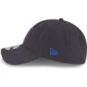 graue-verstellbare-curved-cap-9twenty-core-classic-der-new-york-mets-mlb-von-new-era