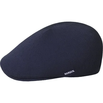 Marineblå baret Bamboo 507 Dk Blue fra Kangol