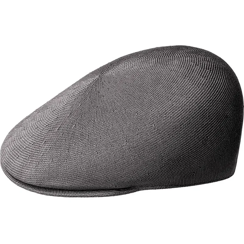 morkegra-baret-seamless-tropic-507-charcoal-fra-kangol