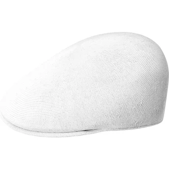 Weiße Baskenmütze Seamless Tropic 507 White von Kangol