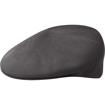 Kangol Tropic 504 Charcoal Dark Grey Flat Cap