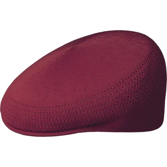 Kangol Tropic 504 Ventair Cranberry Maroon Flat Cap