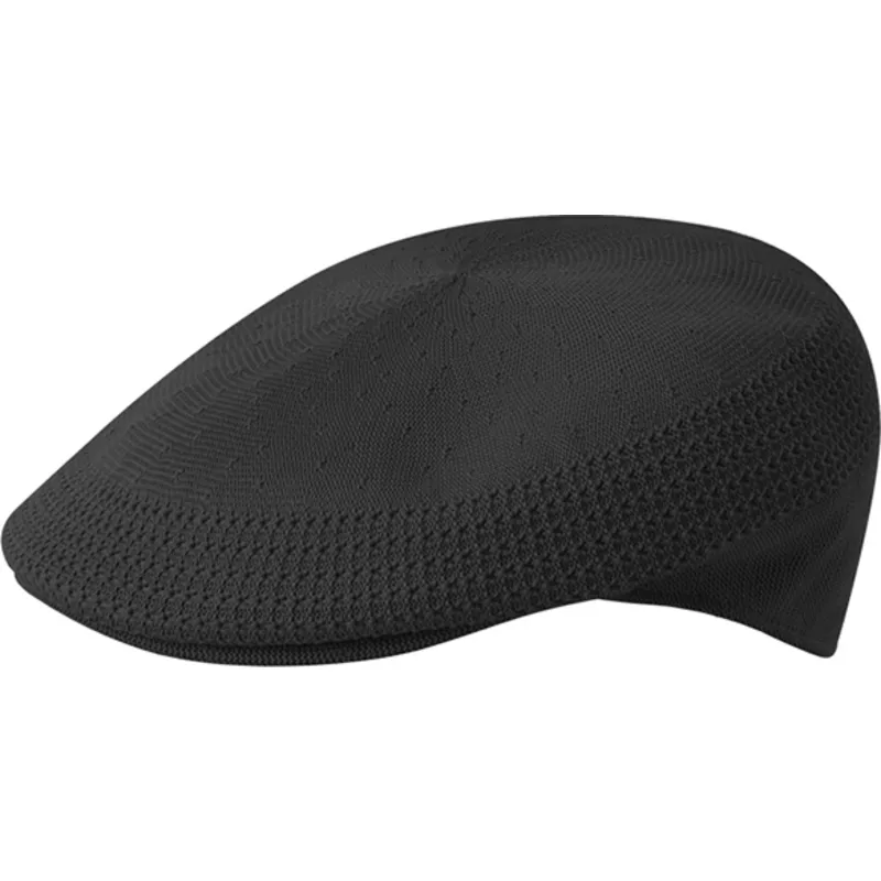baretten-zwart-tropic-504-ventair-black-van-kangol