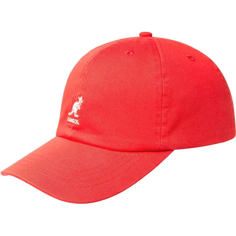 cap-gebogen-red-adjustable-strap-van-kangol