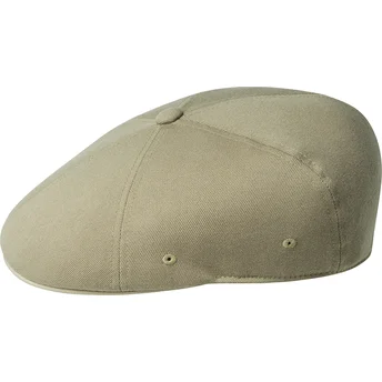 Beige Wool Flexfit 504 Taupe kasket fra Kangol