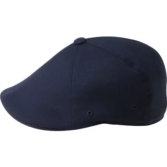 Beret navy blue van Boina azul marino Wool Flexfit 504 Dk Blue van Kangol