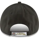 new-era-curved-brim-9forty-the-league-pittsburgh-pirates-mlb-adjustable-cap-schwarz