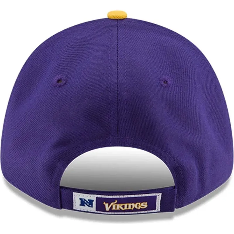 petten-gebogen-paars-verstelbaar-9forty-the-league-van-minnesota-vikings-nfl-van-new-era