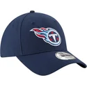 gorra-curva-azul-marino-ajustable-9forty-the-league-de-tennessee-titans-nfl-de-new-era