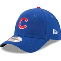 petten-gebogen-blauw-verstelbaar-9forty-the-league-van-chicago-cubs-mlb-van-new-era