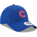 justerbar-bla-buet-kasket-9forty-the-league-fra-chicago-cubs-mlb-fra-new-era
