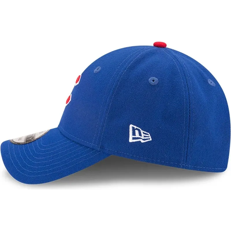 petten-gebogen-blauw-verstelbaar-9forty-the-league-van-chicago-cubs-mlb-van-new-era